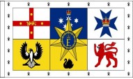Australia Royal Standard Table Flags